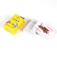 Jeu de cartes chinois traditionnel écologique pour la famille – Cartes créatives en papier à thème culturel