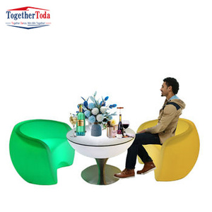 Discothèque chaise haute RGB changement <span class=keywords><strong>de</strong></span> couleur éclairage meubles fête Disco décoration nuit lampe rougeoyant drôle <span class=keywords><strong>tabouret</strong></span> <span class=keywords><strong>de</strong></span> <span class=keywords><strong>Bar</strong></span> - Product Image 6