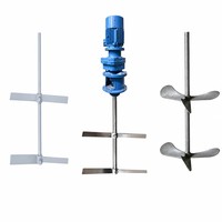 Agitateur mécanique pour processus de boues activées, agitateur de réservoir 15 kW