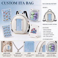 Sac Ita modulaire personnalisé à échantillonnage rapide, différents styles : Sac à dos universitaire, Sac à dos Western, Sac à main gothique, Sac à main cercueil, Sac à main UFO, Sac à main rond