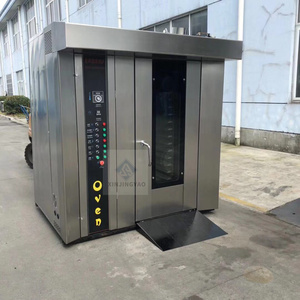Multi-Fuel Rotary Oven (Electric/Gas/Diesel) - 40x60cm Tray 16 32 68 Layers <b>With</b> <b>Timer</b> Alarm Rotary Oven JY-50D JY-50C JY-50R JY - Product Image 2