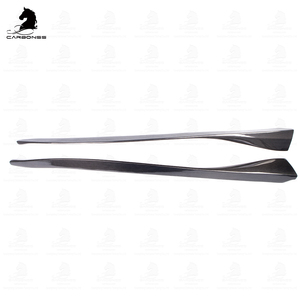 Kit carrosserie jupes latérales style VRS en fibre de carbone pour Toyota GR Supra MK V A90 A91 Jupes latérales 2019-2022 - Product Image 3