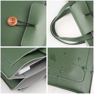 Sac pour ordinateur portable en caoutchouc, vente directe d'usine, avec plusieurs compartiments et renforts cousus, compatible <span class=keywords><strong>MacBook</strong></span> <span class=keywords><strong>Pro</strong></span>/Air - Product Image 4