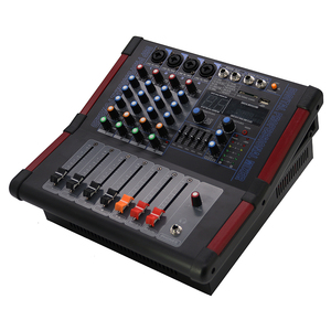 250W 4 kênh điện âm thanh ghi âm <span class=keywords><strong>mixer</strong></span> 99 <span class=keywords><strong>DSP</strong></span> hiệu ứng trộn giao diện điều khiển cho hiệu suất sân khấu - Product Image 2