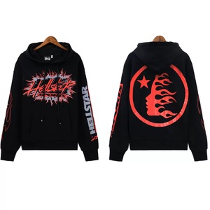 Felpa con Cappuccio da Uomo Comoda e Pesante a Prezzo di Fabbrica, Motivo Tinta Unita, Stampa Personalizzata con Logo <span class=keywords><strong>Anime</strong></span>, Pullover Caldo e Confortevole - Product Image 2