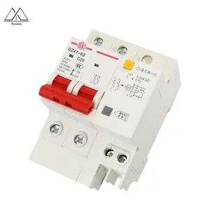 4P 63A RCCB Elcb Leakage Circuit Breaker Leakage Circuit Breaker With Overload Protection Elcb Electrical