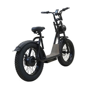 Vente directe d'usine de scooter électrique haute puissance 750W 20 pouces longue portée 50km assistance tout-terrain aventure moteur sans balais complet - Product Image 5