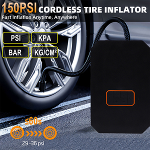 150psi 120W 14,8 V Bomba de aire de coche eléctrica de alta eficiencia Puente de batería portátil Inflador de neumáticos portátil - Product Image 3