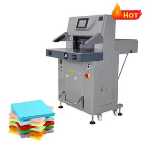 Machine automatique hydraulique de découpe de feuilles de papier guillotine à petite rame A4 machine de découpe de papier guillotine à vendre
