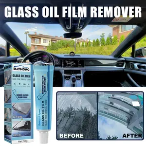 Dissolvant de Film d'huile de verre de haute qualité décontamination Anti-pluie enlèvement Film d'huile propre voiture pare-brise avant fenêtres