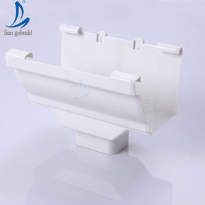 Système de gouttière en PVC UPVC Kenya K Style carré, couleur marron, 5,2 pouces - Product Image 4