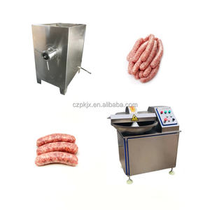 Línea completa de producción de salchichas industriales para la venta, equipo para hacer salchichas, <span class=keywords><strong>horno</strong></span> para ahumar salchichas de <span class=keywords><strong>pollo</strong></span> de 220V - Product Image 4