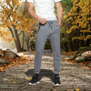 Plus Size Jogger Pants Workout Gym Sweat <b>Trouser</b> Side Zipper Pockets Slim Fit Bottoms <b>Trousers</b> for <b>Men</b> - Product Image 3
