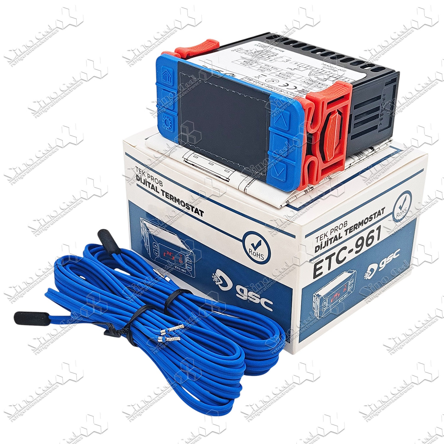 GSC AC4020 MT37C-R123BE-S123BU Digital Temperature Controller Instrument 220V Plastic Temperature Instruments