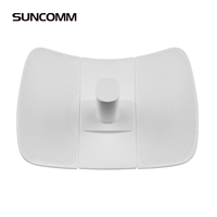 Puente inalámbrico punto a punto de 15km para exteriores, fuente de alimentación PoE de desbloqueo, 5G WiFi enrutador de red, repetidor inalámbrico paraboloide para
