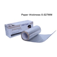 Rouleau de papier aluminium jetable de qualité alimentaire personnalisable de 12 cm et 15 cm pour la coloration des cheveux et des ongles