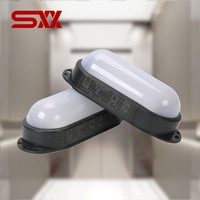 Lampe de plafond de cabine d'ascenseur KHL-213001/SALF-DZ/SALF-DZ12W/D, éclairage d'urgence, lampe murale LED
