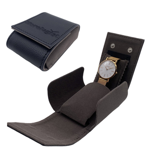 Màu Cam Và Màu Đen Biểu Tượng Tùy Chỉnh Da Đồng Hồ Lưu Trữ Túi Sang Trọng Trường Hợp Di Động Với Hình Ảnh Tùy Chỉnh Hộp Đồng Hồ & Trường Hợp - Product Image 2