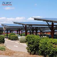 Offerta Speciale: Carport Solare Impermeabile Residenziale, Supporto per Pannelli Fotovoltaici, Sistema Solare per Parcheggio in Aree Panoramiche