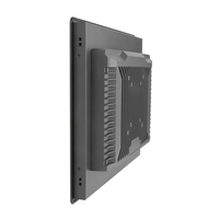 Panel PC Industrial Personalizado de 12"-15" Pulgadas, Pantalla LCD de Aleación de Aluminio Resistente al Agua con VGA/HDMI, Todo en Uno, Linux
