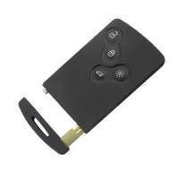 Coque de clé de voiture intelligente à 4 boutons, télécommande 434Mhz, puce 7947 pour Renault Clio Logan Megane 2 3 Scenic - Vente en gros usine
