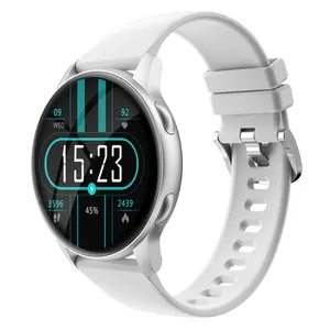 Smart Watch for Women 1.35inch AMOLED 3ATM Waterproof Screen Heart Rate Monitor Pedometer Best Smart Watches for Android IOS