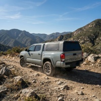Capot de benne modulaire en alliage d'aluminium de qualité supérieure, accessoires 4x4 en promotion pour Jeep Gladiator, Toyota Tacoma, Ram 1500