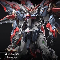Infinite Dimensions Infinite New Stars 10ème Anniversaire Original Chinois PVC Mecha Goddess of Revenge Modèle à assembler Jouet