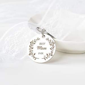 Portachiavi Moschettone in Acciaio Inox Impermeabile e Leggero per Regali Familiari e Migliori Amici, per Madre, Padre, Figlio, Figlia - Product Image 1