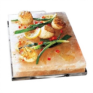 Vente en gros de plaques de sel rose de l'Himalaya naturel raffiné et sculpté, briques de sel faites à la main avec boîte d'emballage haut de gamme - Product Image 1