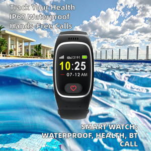 Reloj Inteligente DF EDS con Pantalla TFT, iOS y Android, Monitor de Actividad Física, Pago, Llamadas Bluetooth, Monitoreo de Salud, Deportes, Resistente al Agua IP67, Llamada SOS, GPS - Product Image 2