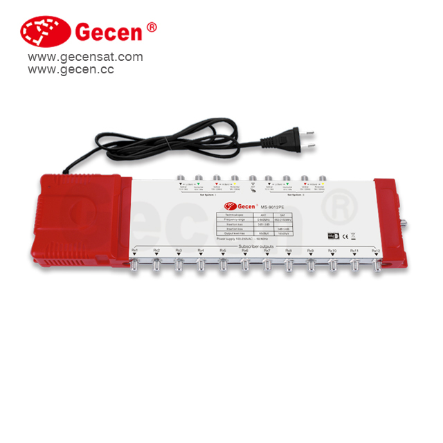 Gecen 9 в 12 Multiswitch модель MS-9012P