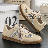Chaussures décontractées pour hommes, basses, à motifs, polyvalentes et élégantes, respirantes, légères et durables, directement de l'usine