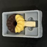 Groothandelsprijs Donutvormige Melkchocolade IJsjes Fruitige Smaak Doos HALAL Gecertificeerd Viral