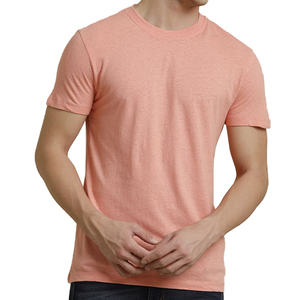 Camiseta Moderna de Cuello Redondo para Hombre, 100% Algodón, Antiarrugas, Transpirable, Ecológica, Suave al Tacto, Ligeramente Holgada - Product Image 2
