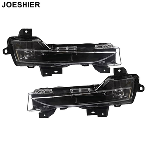 อุปกรณ์ตกแต่งรถยนต์ JOESHIER ไฟตัดหมอกหน้าสำหรับ Tesla M3/Y 2017-2023 ชุดไฟหน้าพร้อมไฟเดย์ไลท์ LED เลนส์ไฟหน้า - Product Image 2