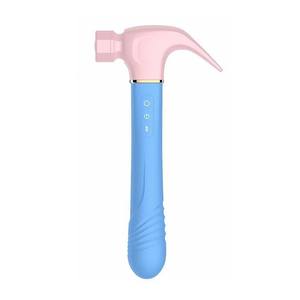 Adult Sexspielzeug für Frauen Sucker Vibration 4 in 1 Love Hammer <span class=keywords><strong>Vibrator</strong></span> G-Punkt Klitoris Stimulation Dildo Hammer Form <span class=keywords><strong>Vibrator</strong></span> - Product Image 5