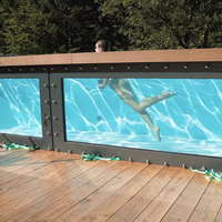 Piscine en conteneur 20/30/40FT entièrement personnalisée avec système de filtration, lumières LED, piscine arrière-cour prête à l'emploi