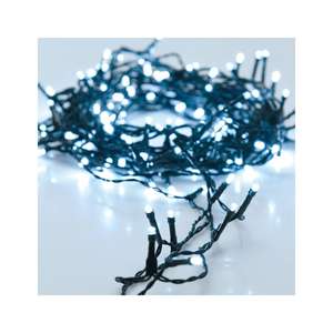 Guirlande fixe 240 LED blanc givré, 220V, 21m, IP44 - idéale pour la décoration intérieure et extérieure, résistante aux intempéries. - Product Image 1