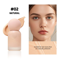 Fond de teint liquide couvrant, contrôle du sébum, peau lisse, longue tenue, fini mat, équilibrant le teint, maquillage en marque privée