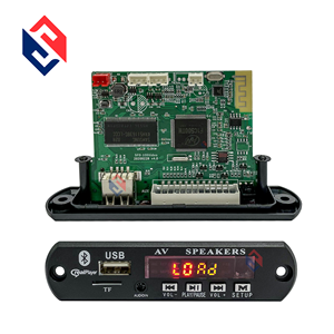 Pemutar Mp3 BT5.0 5v 12v, papan dekoder pemutar Mp5, kabel USB biru, pemutar Mp3 Mini, Speaker kartu Sd, <span class=keywords><strong>Bluetooth</strong></span>, kartu memori - Product Image 1