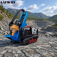 Moteur de machine de forage de puits de type chenillé haute efficacité pour travaux miniers et de construction en carrière, électrique DTH