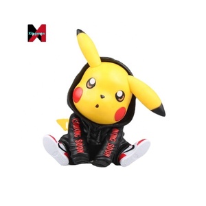 Vestito mimetico figura di Pikachu decorazione per auto modello di decorazione per torta ornamento da collezione giocattolo Desktop da regalo statua arte animale Kawaii - Product Image 5