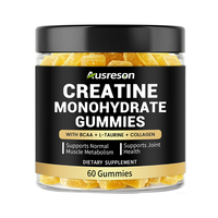 Gummies de créatine monohydrate sans sucre, personnalisées avec votre marque, pour hommes et femmes, avec BCAA, collagène, L-Taurine et électrolytes