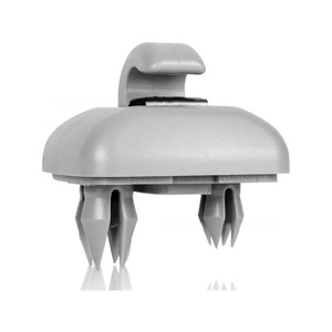 Ganchos para Parasol de Audi 8U0857562A 8E0857562 ABS, Fácil Instalación, Gris, Negro, Beige, Montaje en el Techo - Product Image 4