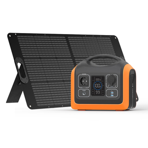 แบตเตอรี่สำรองเคลื่อนที่ Lifepo4 สำหรับโรงงาน  สถานีพลังงานแบบพกพา 600w สถานีแคมป์ปิ้งแบบพกพา 500w  10 อันดับแรกของเครื่องกำเนิดพลังงานแสงอาทิตย์ - Product Image 1