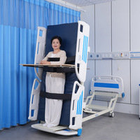 JUNLAOLE Multifunktionales Elektrisches Stehbett, Rehabilitations-Pflegebett, Anti-Dekubitus Luftmatratze für Ältere Patienten im Krankenhaus