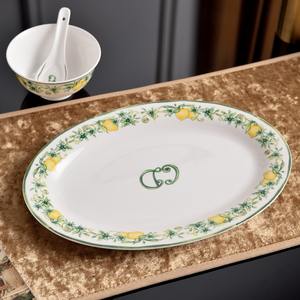 ชุดอาหารค่ำลายกระดูกจีน32ชิ้นสำหรับตกแต่งบ้านแบบนอร์ดิก - Product Image 4