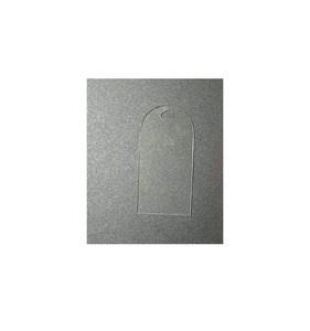 Segnalibro in Acrilico Trasparente Non Finito 90*45mm, Bianco, Oro, Argento, per Regali <span class=keywords><strong>Fai</strong></span>-<span class=keywords><strong>da</strong></span>-<span class=keywords><strong>Te</strong></span> e Etichette - Product Image 2