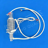 Tube de digestion COD en quartz de haute pureté 99,99 %, résistant aux acides, 1200°C, silice fondue à l'ammoniac UV, laboratoire OEM